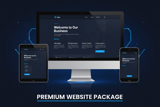 Premium Website — Starting from £3,000